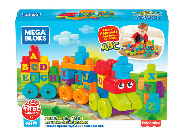 Mega Bloks Learning Train
