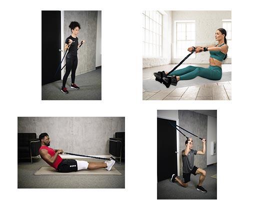 Crane 
 Tricep Crunch or 4-in-1 Resistance Kit