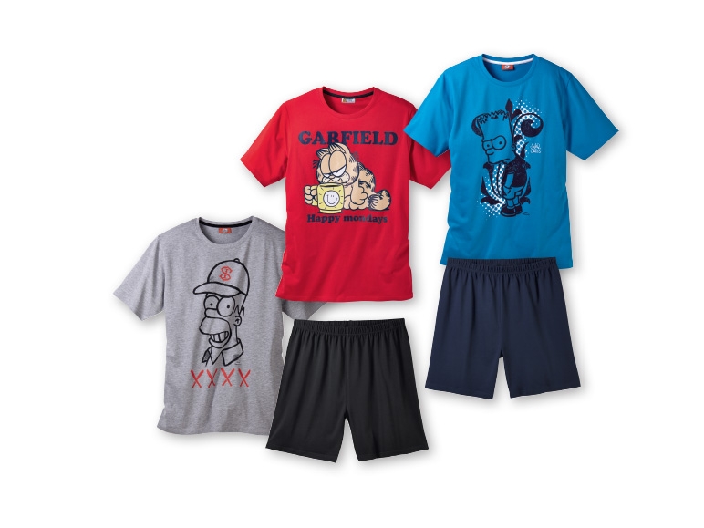 Men's Character Shortie Pyjamas