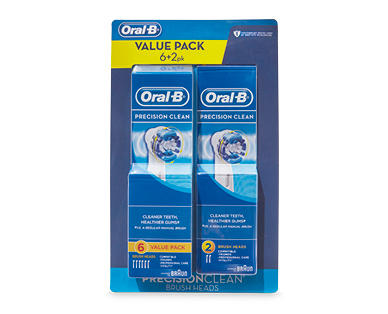 Oral-B Precision Clean Brush Heads 8pk