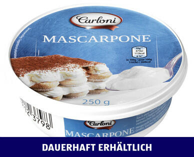 CARLONI 
 MASCARPONE