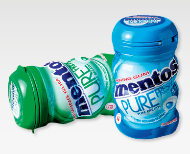 Gomme da masticare Pure Bottle MENTOS(R)