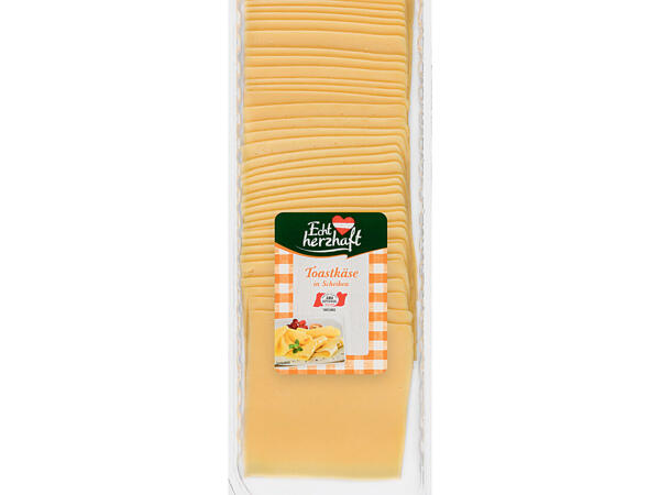 Toastkäse in Scheiben