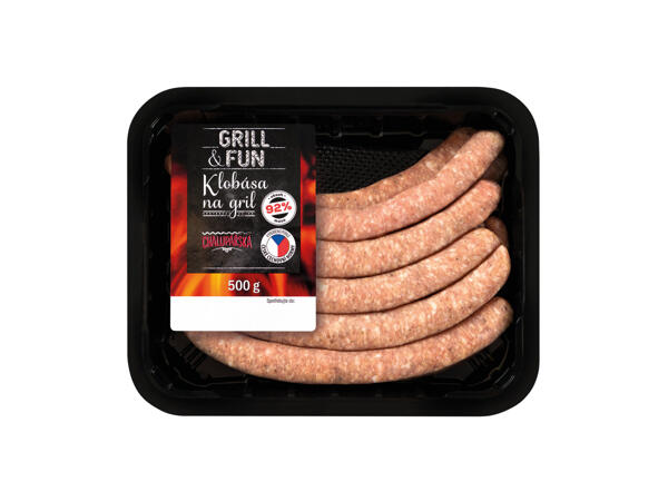 KLOBÁSA NA GRIL