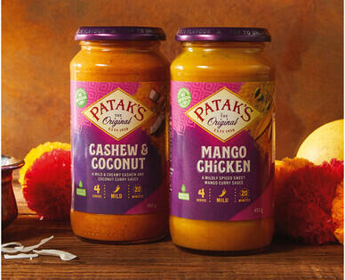 Patak's Simmer Sauces 450g