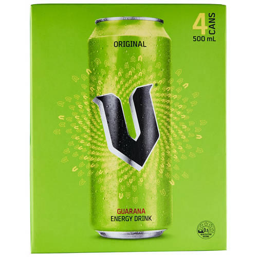Energy Drink 4 Pack 500ml