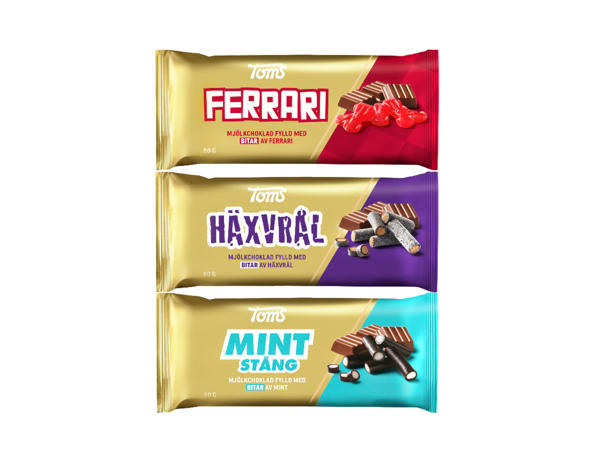 Toms mjölkchoklad