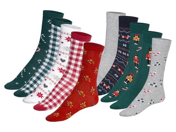 Julstrumpor, 5-pack