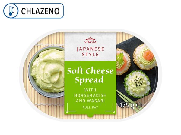 POMAZÁNKA Z ČERSTVÉHO SÝRU S KŘENEM A WASABI