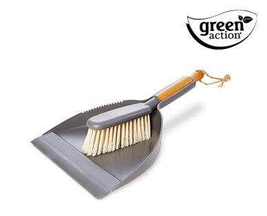 Bamboo Dustpan and Brush
