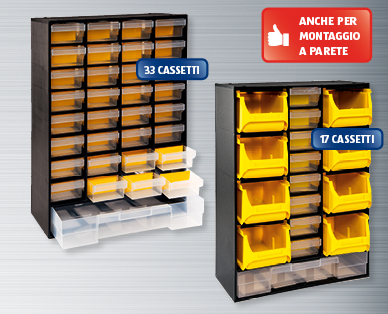 Cassettiera porta minuteria WORKZONE(R)