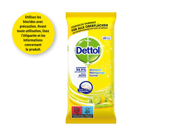 Lingettes multi-usages Dettol​