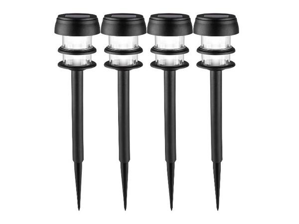 Solární LED svítidlo, 4dílná sada