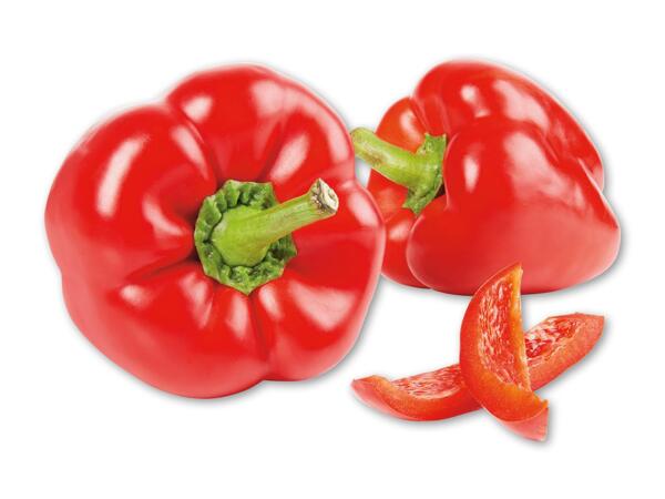 Rød peberfrugt