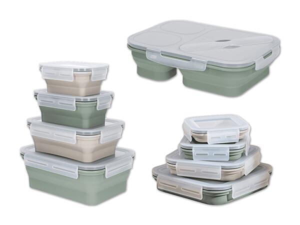 Faltbare Frischhaltedosen oder Lunchbox
