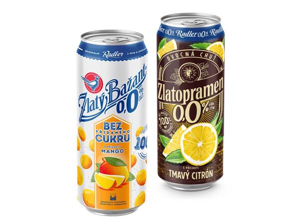 ZLATÝ BAŽANT / ZLATOPRAMEN RADLER 0,0 %