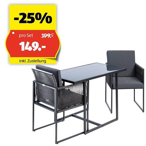 BELAVI Lounge Set, 3-teilig