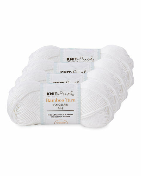 Bamboo Porcelain Natural Yarn 4 Pack