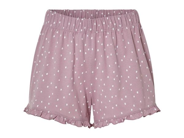 Esmara Ladies' Pink Pyjama Shorts Set