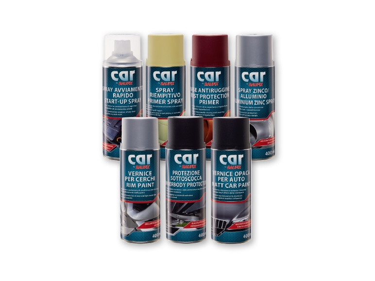BAUFIX Assorted Car Maintenance Sprays