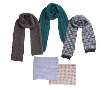 Adult's Knitted Beanie, Snood or Scarf