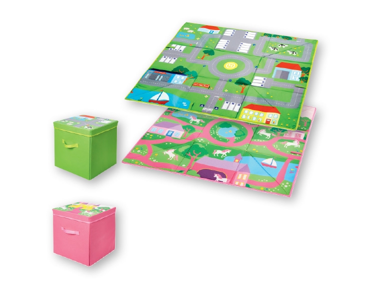 PLAYTIVE JUNIOR 2-in-1 Play Mat and Storage Box