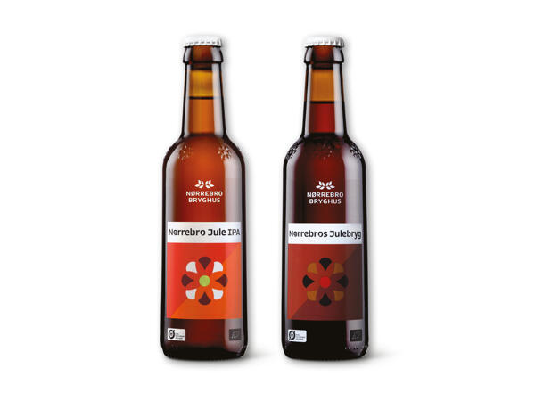 Nørrebro Bryghus økologisk Jule IPA eller Julebryg