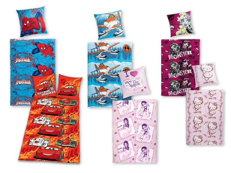 Kids' Single Size Character Fleece Bed Linen