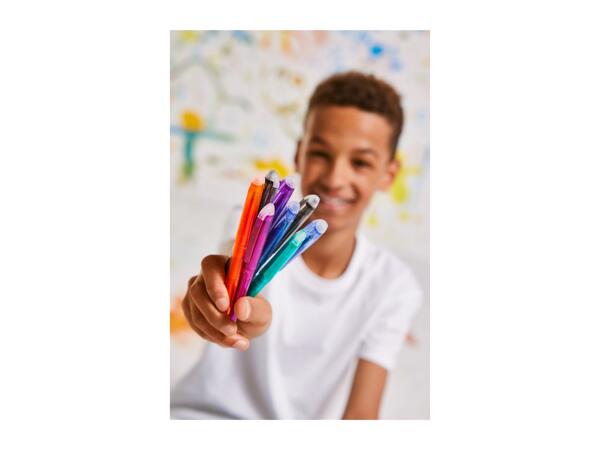Crelando Multi-coloured Erasable Rollerball Pen - 4 Pack