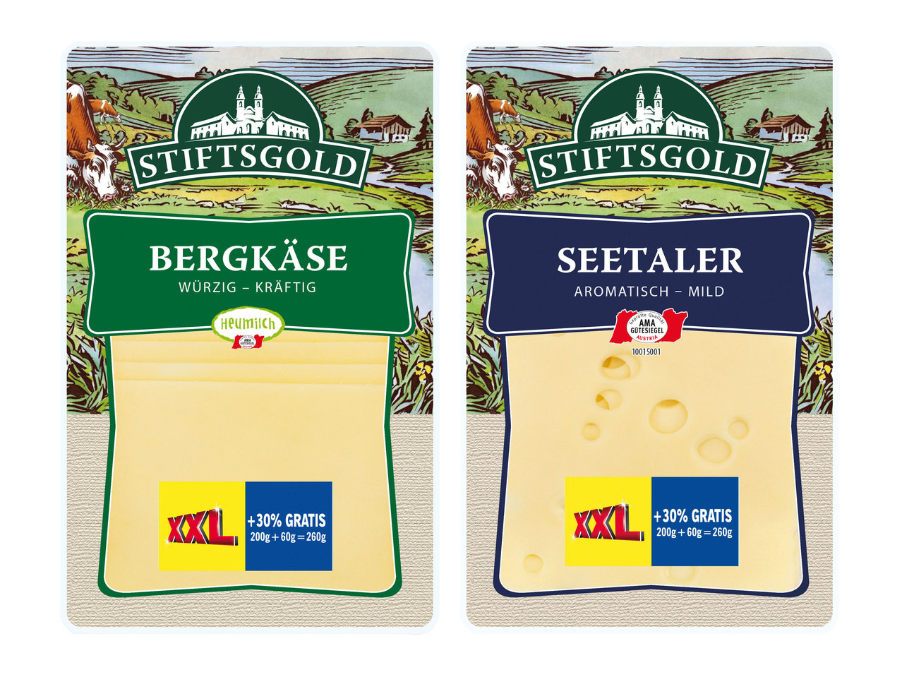 STIFTSGOLD Bergkäse/Seetaler