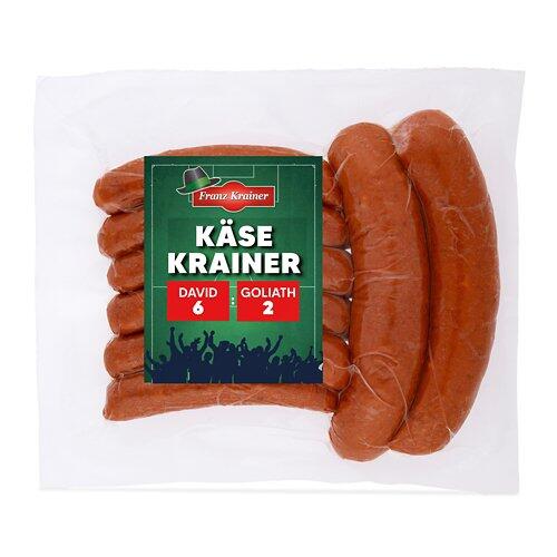 GENUSS 100% AUS ÖSTERREICH Käsekrainer "David gegen Goliath"