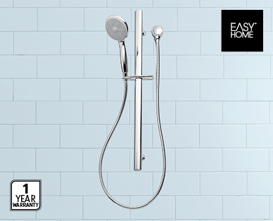 RAIN SHOWER & ARM OR SHOWER ON RAIL