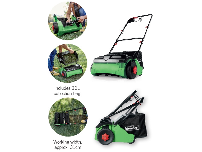 FLORABEST(R) 1,200W Electric Scarifier/Aerator