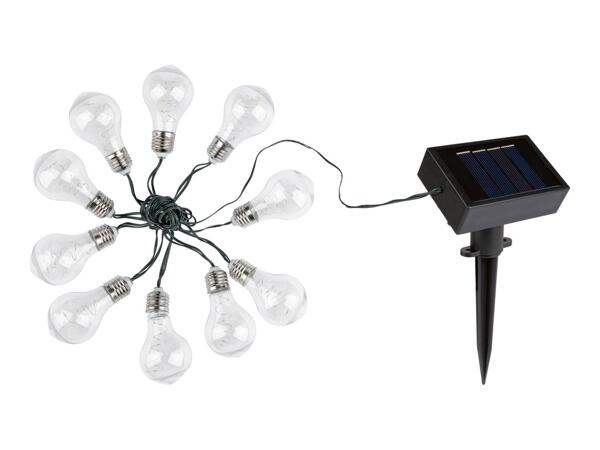 Livarno Home Solar Bulb String Lights