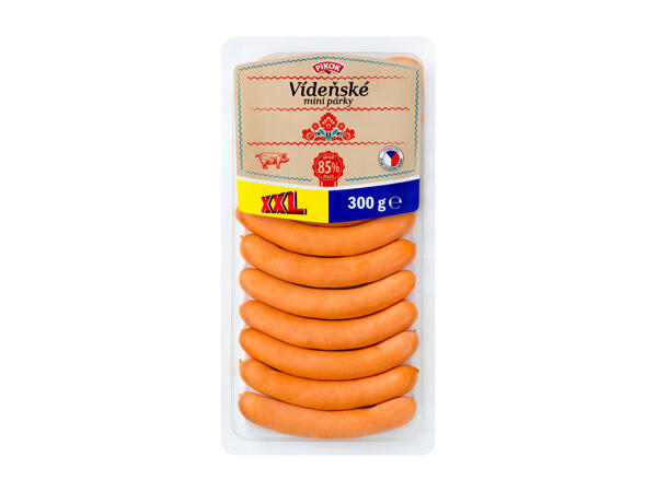VÍDEŇSKÉ MINI PÁRKY XXL