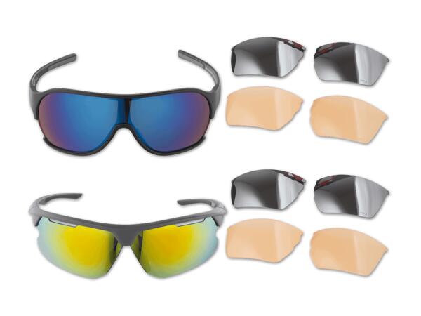 Sportbrille mit Wechselgläsern