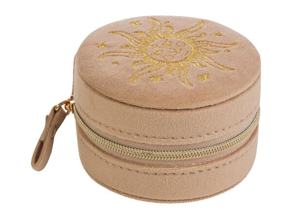 Esmara Beige Travel Jewellery Box