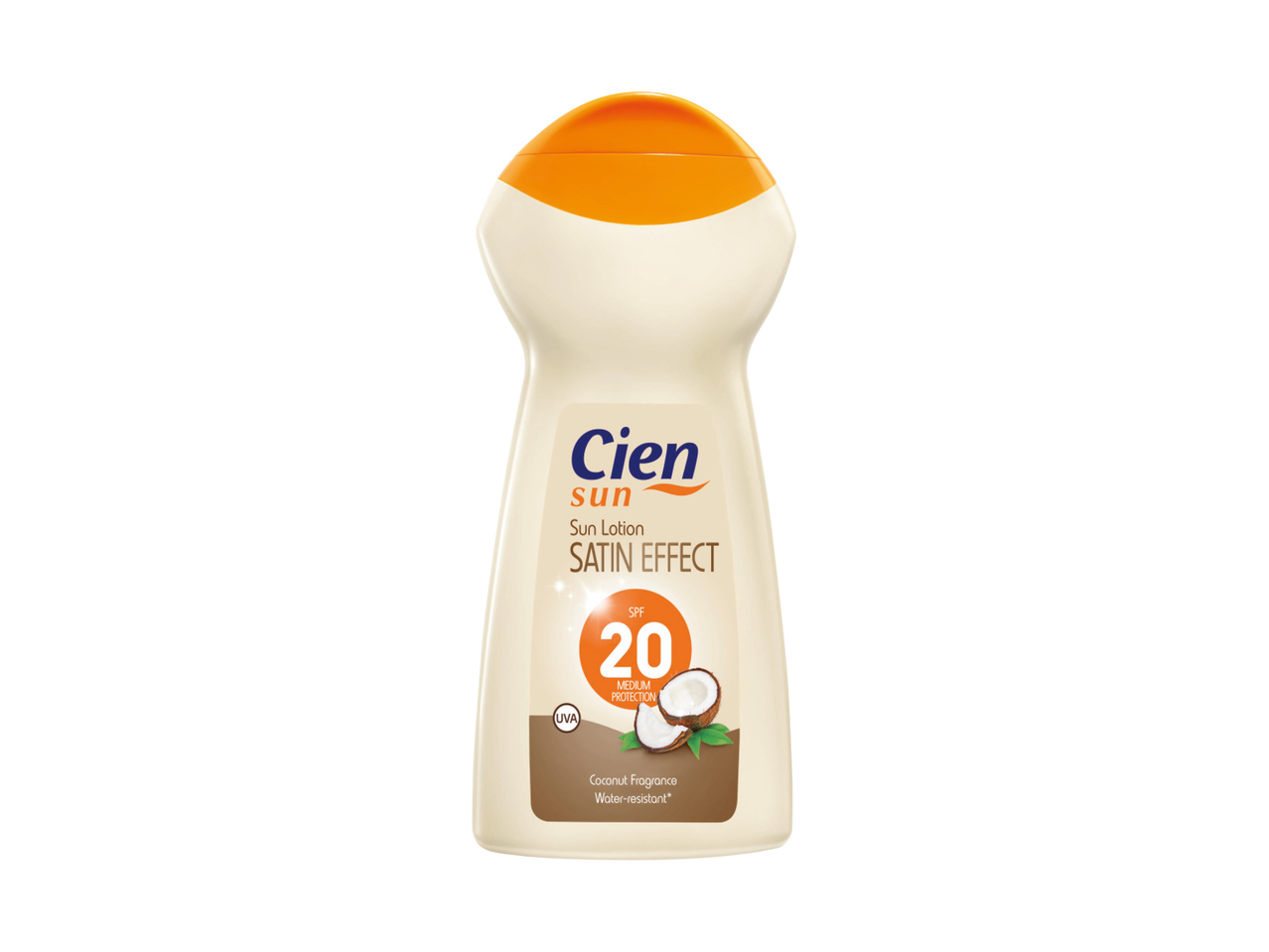 Zonnelotion met glans SPF 20