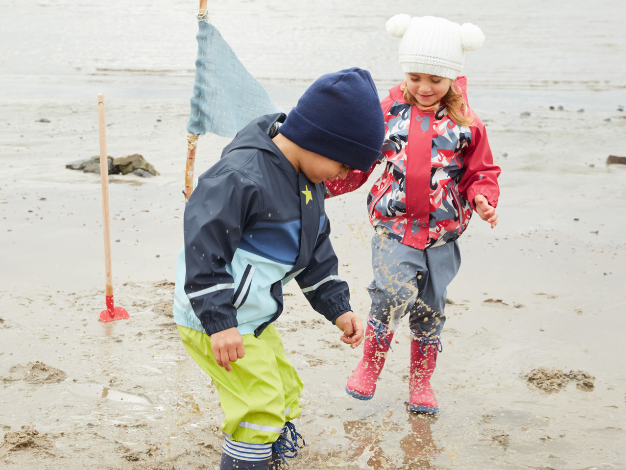 LUPILU(R) Kleinkinder Matsch- und Buddeljacke1