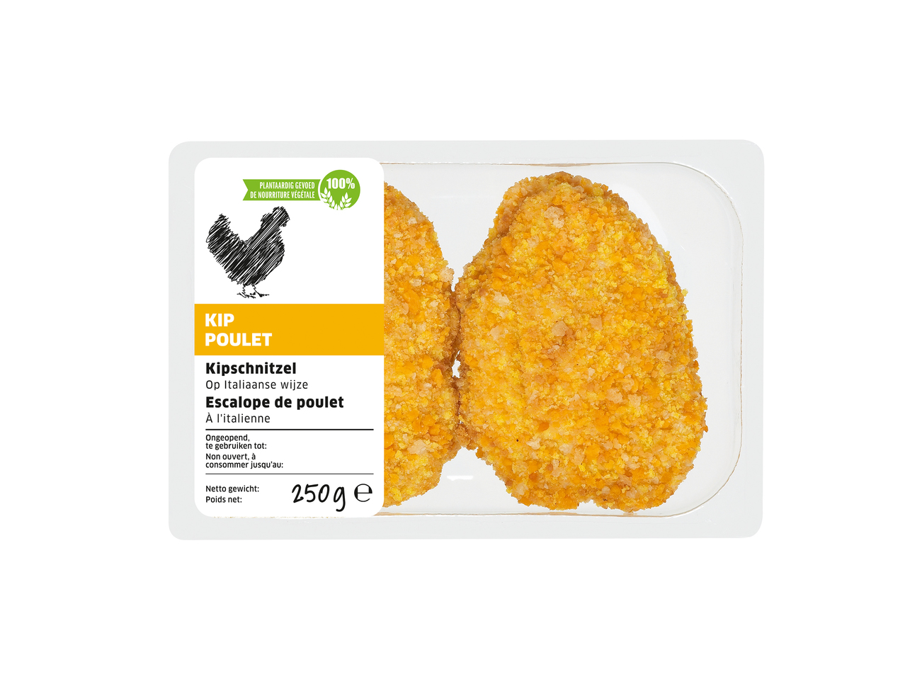 Kipschnitzels op Italiaanse wijze