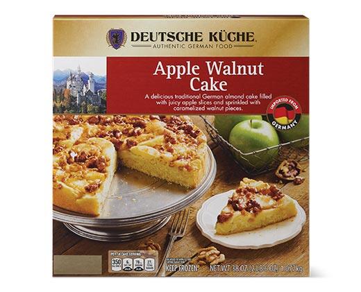 Deutsche Küche Bienenstich or Apple Walnut Cake