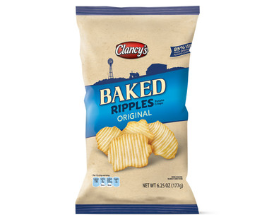 Clancy's Rippled Baked Potato Crisps