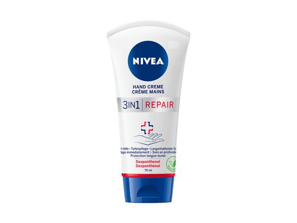 Crème mains 3 en 1 Repair Nivea