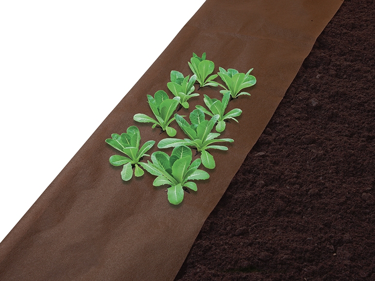 Bâche contre les mauvaises herbes