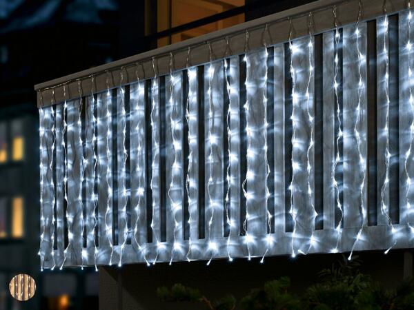 LED-Balkonvorhang