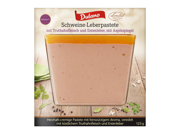 Schweineleber Pastete