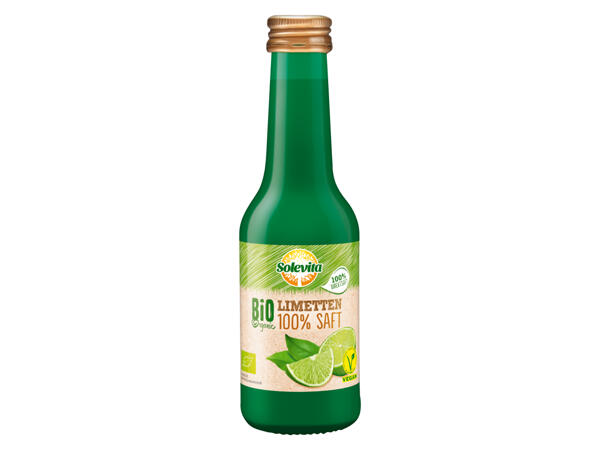 Bio-Limetten Saft