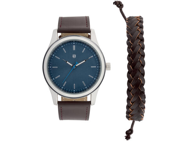 Men's Watch and Jewellery Set