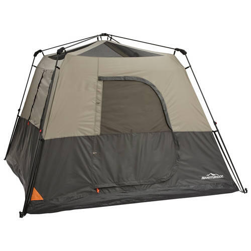 6 Person Instant up Tent with Awning