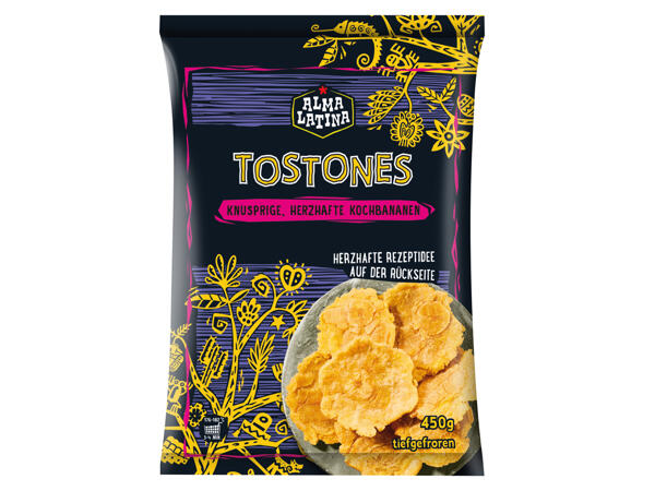 Tostones Bananenscheiben